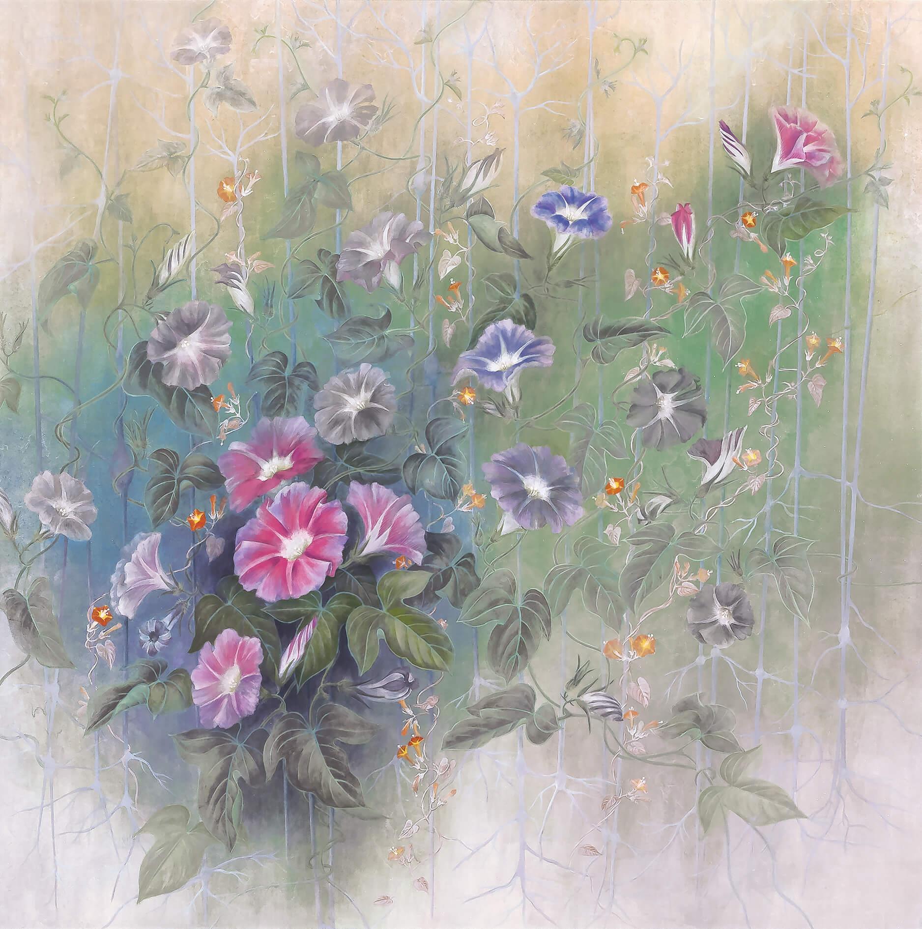 「記憶の廻廊Ⅱ」 2019 100.0×100.0