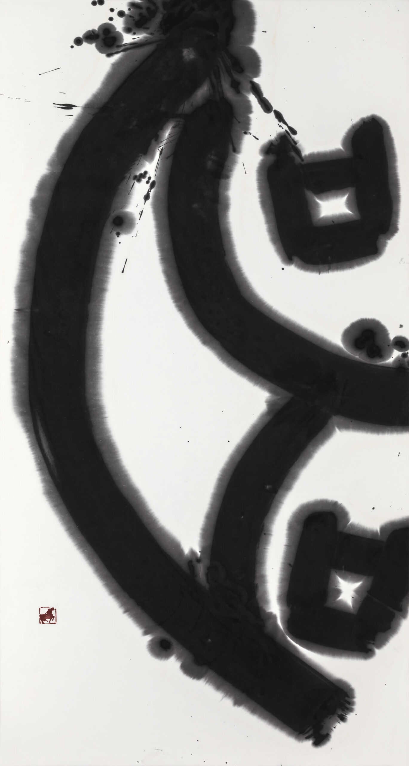 「聴」 2019　180.0×90.0