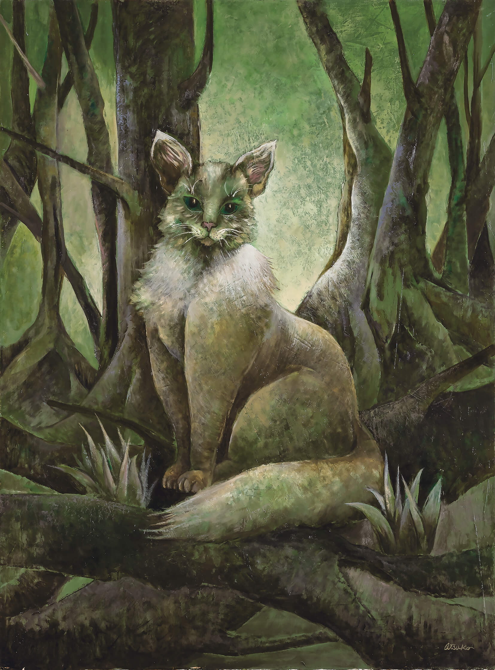 「Spring in Forest」 2019　130.3×97.0