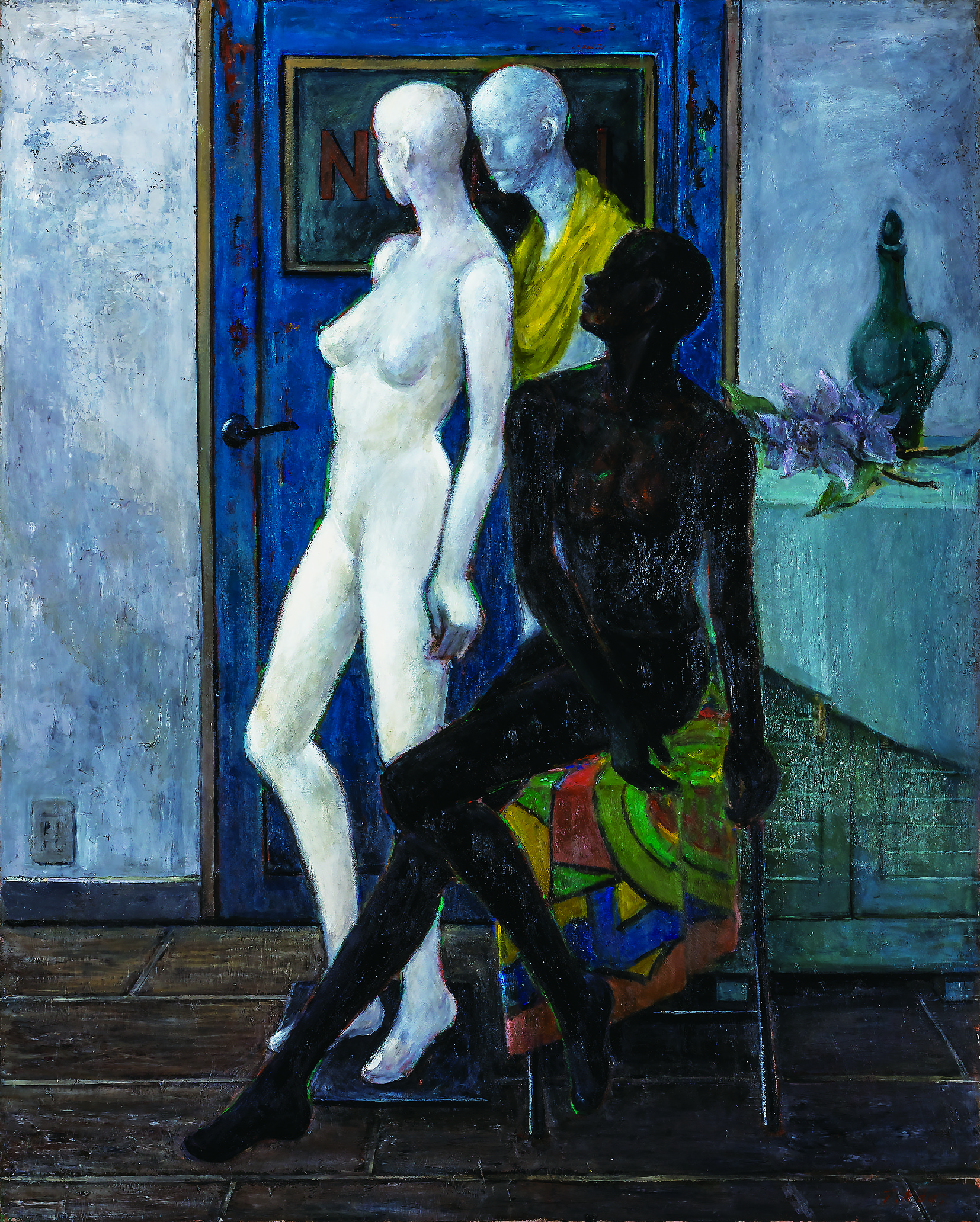 「偲ぶ」 2019 162.1×130.3