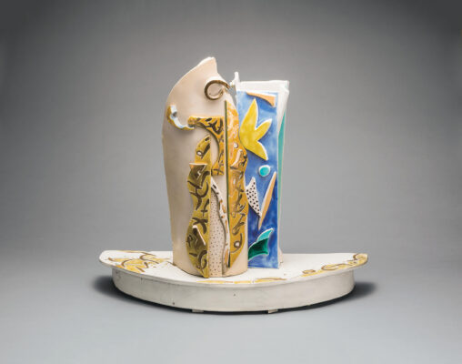 「風と光と水の詩」 2019　25.0×66.0×63.0