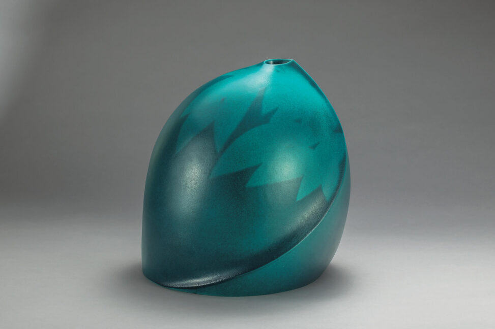 「新緑」 2012　38.0×38.0×40.0