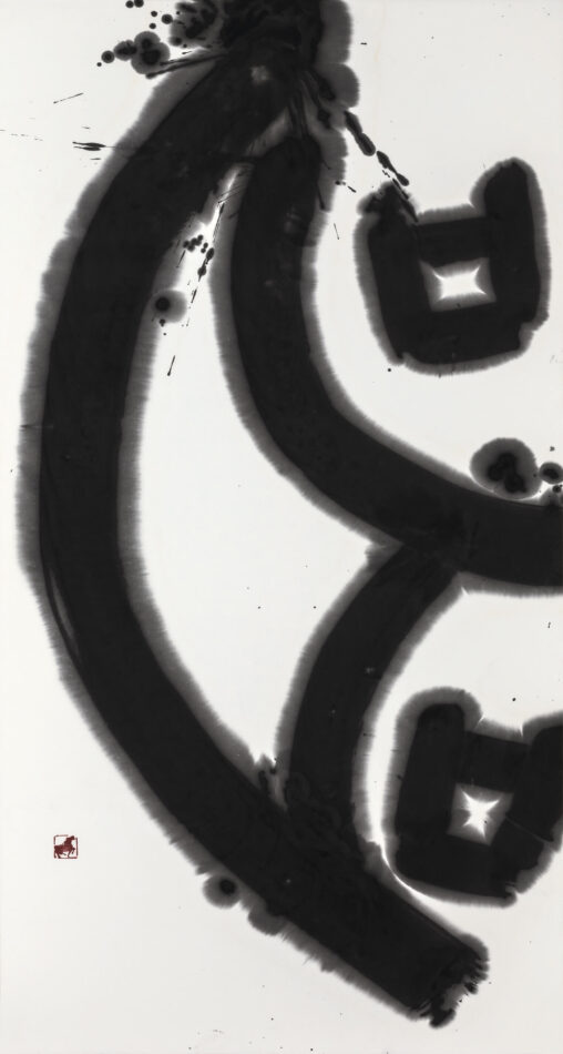 「聴」 2019　180.0×90.0