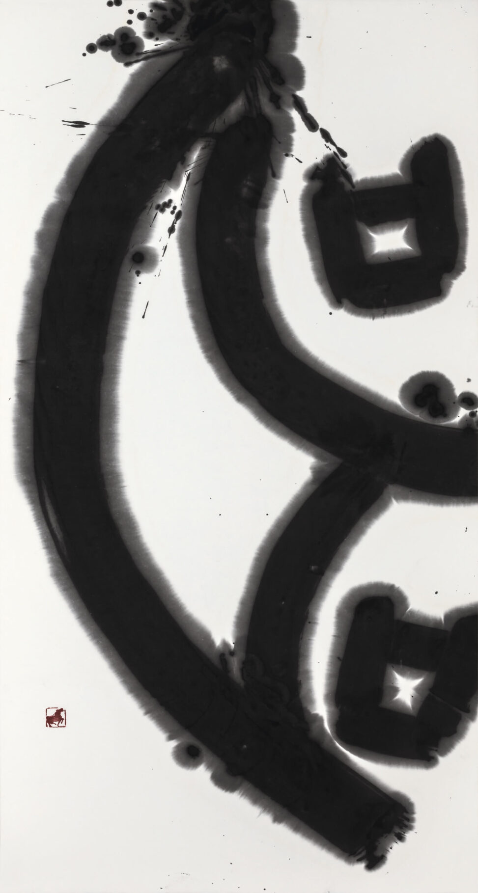 「聴」 2019　180.0×90.0