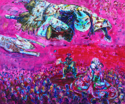 「狐忠信・その一」 2017　162.0×194.0