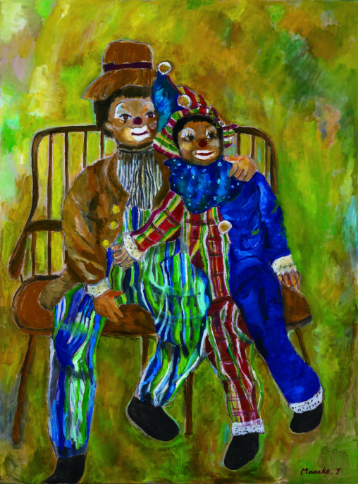 「明日へ」 2018〜19にかけて　130.3×97.0