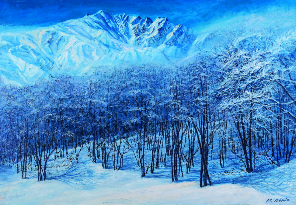 「冬山（岩岳）」 2002　112.1×162.1