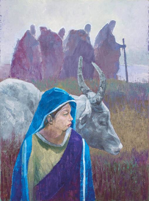 「白道（びゃくどう）」 2019　130.3×97.0