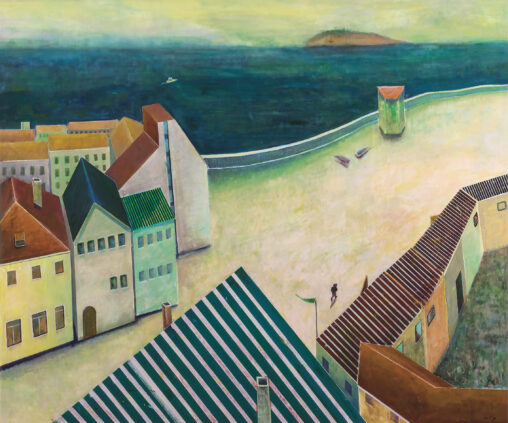 「水辺の街」 2018　162.0×194.0