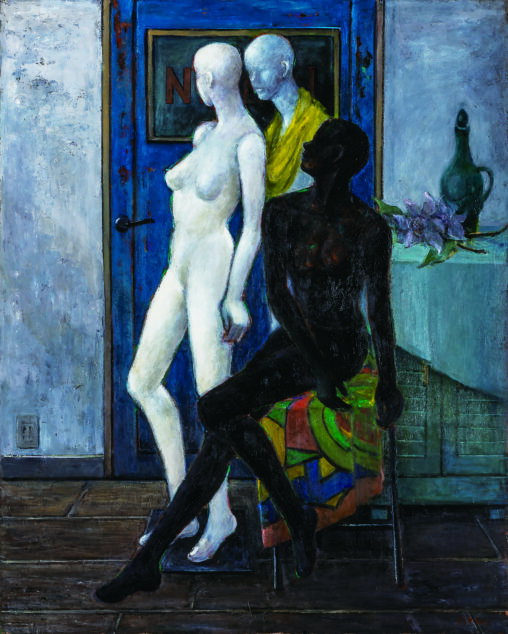 「偲ぶ」 2019　162.1×130.3